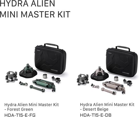 Tilta Hydra Alien Mini Master Kit – Desert Beige | for Vehicle-Mounted Cinematography | Compatible with DJI Action 3/4, Pocket 3, Insta360 X4/X3 | Hydraulic Damping | Shock Absorbers HDA-T15-E-DB in Kuwait