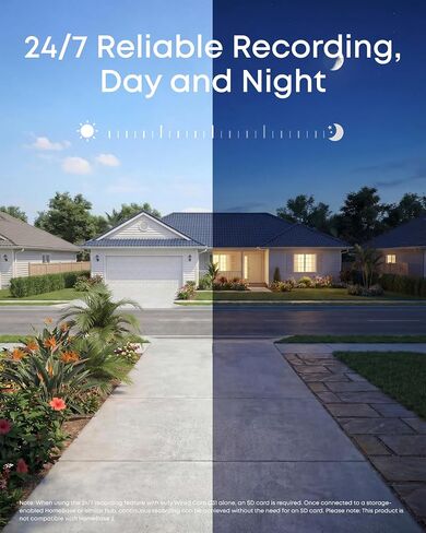 eufy Security Indoor/Outdoor Camera C31(2-Pack), IP66, No Subscription | Spotlight-Free Color Night Vision, 360° Coverage Pan &Tilt, AutoTracking, AI Human/Vehicle/Pet/Cry Detection, 24/7 Recording in Saudi Arabia