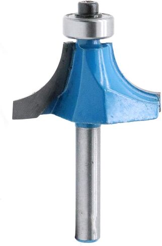 Round Over Edging Router Bit 1/4" Shank 1/2" Cutting Radius | Bearing Guide Corner Rounding Router Bit in Saudi Arabia