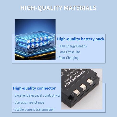 2-Pack LI-10B / LI-12B Battery Set with LCD Charging Adapter, Compatible with Olympus and Kodak Digital Cameras, Models C-70, C-770, C-5000, C-7000, X-3, X-500, Stylus 500, 800, 810, and 1000 in Kuwait