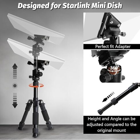+ Portable Starlink Mini Tripod Mount in Kuwait