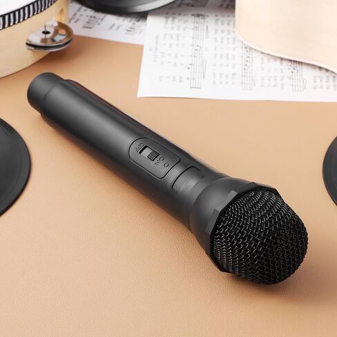 Milisten Microphone Prop, Fake Plastic Microphone Prop, Simulate Realistic Speech Mic for Karaoke Stage Costume & Party in Kuwait