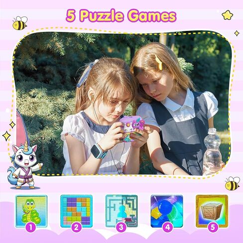 Kids Camera Instant Print, Camera for Kids with Printable Photos, Toddler Camera Toys for Children Ages 3-14, Digital Camera Birthday Gifts for Girls 4 5 6 7 8 9 10 11 12 13 Years Old (Purple) in Kuwait