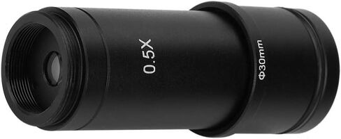 C Mount Adapter 0.5X, Microscope CCD Camera Lens Adapter with Blue Anti Reflective Coating, for 23.2mm 30mm 30.5mm Eyepiece in Kuwait