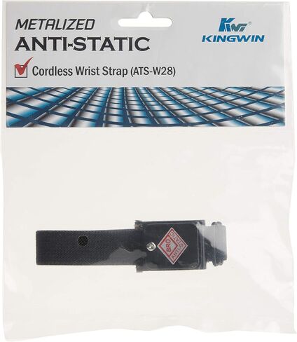Anti-Static Cordless Wrist Strap, Protect Your PC from Static Electricity. Adjustable Strap Fits Your Wrist Comfortably, Ground Yourself when Working on Sensitive Electronics in Kuwait