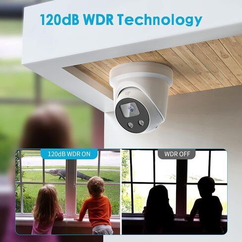 DS-2CD2386G2-ISU/SL 4K AcuSense Strobe Light and Audible Warning PoE Camera | 2.8mm Lens, Built-in Mic and Speaker, Human/Vehicle Detection, H.265+, 8MP Turret Network Camera, Compatible with HIK NVR in Kuwait