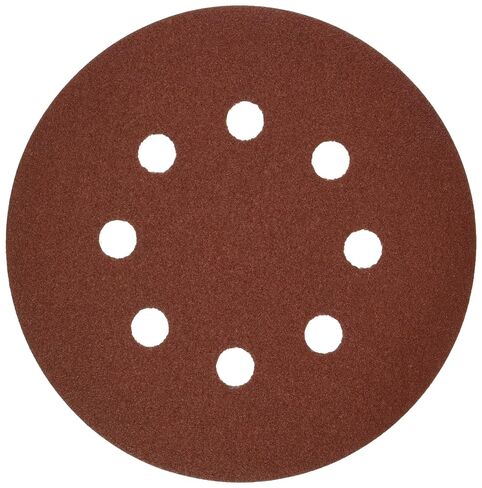 Bosch SR5R120 5-Piece 120 Grit 5 in. 8 Hole Hook-and-Loop Sanding Discs in Kuwait