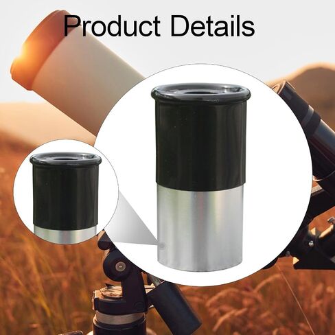 Telescope Eyepiece Lens Astronomy H20mm Lens 0.965 Inch Metal Accessory Replacement Clear Image Lightweight Build Suitable for Observation in Kuwait