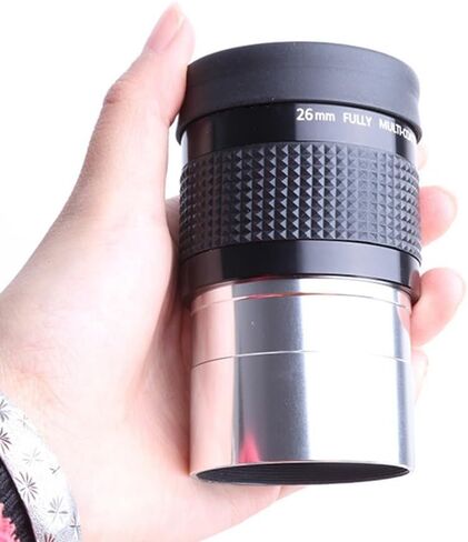 Astronomical Eyepiece 2 Inch 26mm 32mm 40mm for Telescope with Multi-Layer Coating Foldable Eyecup Metal Body for Lunar Planet Star Cluster Observation(2 inch 26mm) in Kuwait