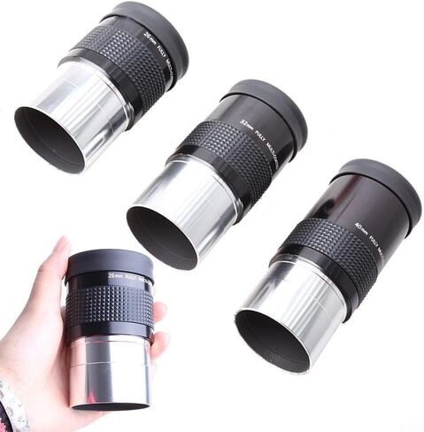 Astronomical Eyepiece 2 Inch 26mm 32mm 40mm for Telescope with Multi-Layer Coating Foldable Eyecup Metal Body for Lunar Planet Star Cluster Observation(2 inch 26mm) in Kuwait