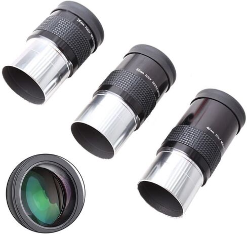 Astronomical Eyepiece 2 Inch 26mm 32mm 40mm for Telescope with Multi-Layer Coating Foldable Eyecup Metal Body for Lunar Planet Star Cluster Observation(2 inch 26mm) in Kuwait