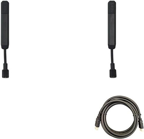 Hollyland Pyro Series Paddle 2.4/5 GHz Antenna with Mustang AV HS-101 HDMI Cable in Kuwait