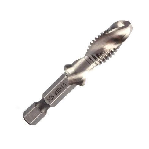 6pc Combination Drill Tool,Hexagonal Shank Drill Bit Set Machine Screwdriver,for Threading and Hole Drilling in Kuwait