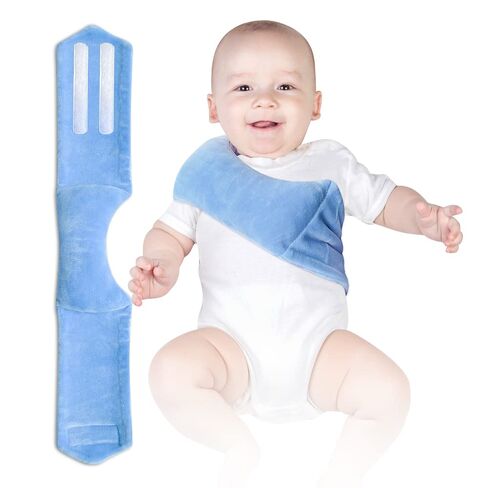 Torticollis Pillows for Infants Baby Neck Support Pillow Infant Newborn Head Shaper Correction Cusion Adjustable Toddler Kid Head Positioner for Car Seat Travel in Kuwait