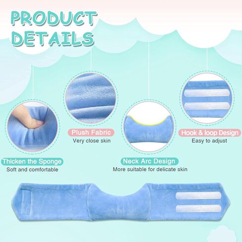 Torticollis Pillows for Infants Baby Neck Support Pillow Infant Newborn Head Shaper Correction Cusion Adjustable Toddler Kid Head Positioner for Car Seat Travel in Saudi Arabia