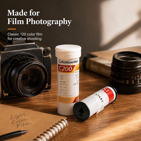 Color Negative Film, 120 Roll Film,SHD 200, ISO200,120film. in Kuwait
