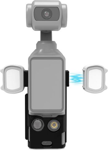 Magnetic Mount Stand Compatible for DJI Osmo Pocket 3, Adjustable Osmo Pocket 3 Accessories Expansion Adapter, Magnetic Suction Case 180° Angle Adjustable in Kuwait