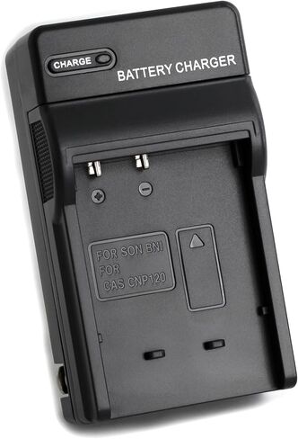Norifon NP-BN1 Wall Charger for Sony Cyber-Shot DSC-T110, DSC-T99 | Compaitble with Sony Cyber-shot DSC-TF1, DSC-TX30, DSC-TX20, DSC-TX200V, DSC-TX10, DSC-TX9, DSC-TX5 with Foldable Plug in Kuwait