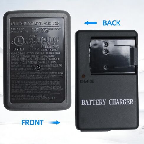 EN-EL10 Battery Charger Compatible with Nikon Coolpix S200, S202, S203, S210, S220, S230, S3000, S4000, S570, S520, S510, S500, S5100 Digital Cameras, Replacement for Nikon MH-63 Charger in Kuwait