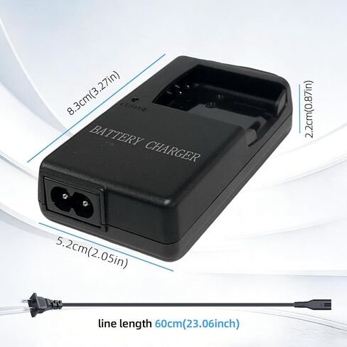 EN-EL10 Battery Charger Compatible with Nikon Coolpix S200, S202, S203, S210, S220, S230, S3000, S4000, S570, S520, S510, S500, S5100 Digital Cameras, Replacement for Nikon MH-63 Charger in Kuwait