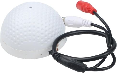for mini CCTV Microphone for AHD DVR IP Camera, High Sensitivity Sound Pickup with Preamp, Compact Security Audio Recorder in Kuwait