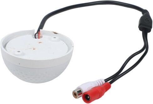 for mini CCTV Microphone for AHD DVR IP Camera, High Sensitivity Sound Pickup with Preamp, Compact Security Audio Recorder in Kuwait