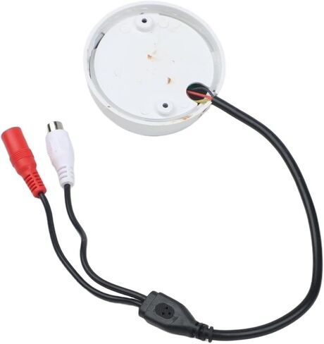 for mini CCTV Microphone for AHD DVR IP Camera, High Sensitivity Sound Pickup with Preamp, Compact Security Audio Recorder in Kuwait