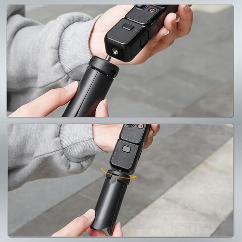 Generic Portable Camera Tripod Stand for PocketX4, Aluminum Alloy ABS Folding for PocketX4 X5, 2.5KG Load Capacity in Kuwait