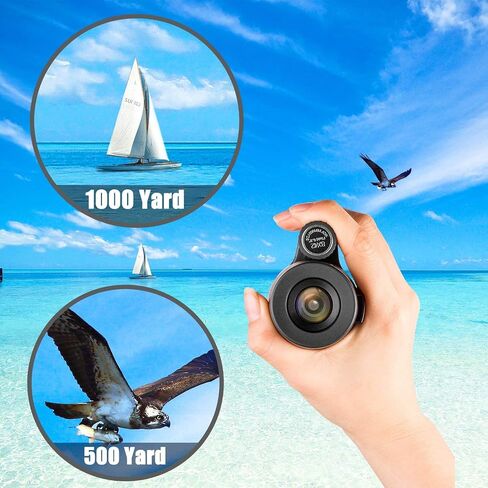 Monocular Telescope High Power 8x42 Monoculars Scope Compact Waterproof Fogproof Shockproof with Hand Strap for Adults Kids Bird Watching Hunting Camping Hiking Travling Wildlife Secenery in Kuwait