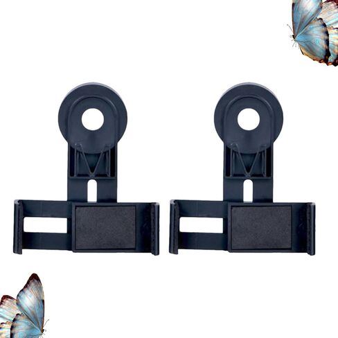 Toddmomy Phone Telescope Holders Universal Stand 2pcs Clip for Monocular Telescope and Smartphone for Fishing and Camping in Kuwait
