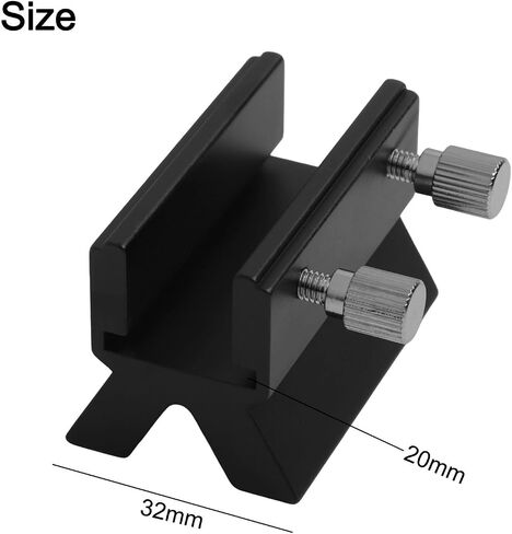 Telescopes Finderscope Adapter Dovetail Slot Plate For 32mm Finder Slots, Fits 80dx, 80eq, 127slt, 8se in Kuwait