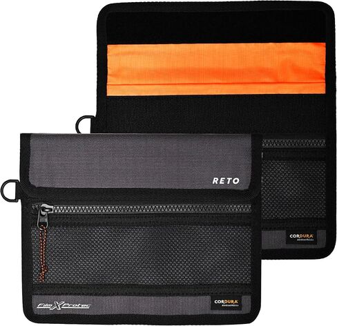 RETO Film X-Protec Bag - CORDURA Waterproof, X-Ray Proof, Lead-Free, Radiopaque Fabric, Lightweight, Durable Duo Layer, Radiation-Resistant Protective Film Bag Size M (22.5 x 18.0 cm) (One Piece) in Kuwait