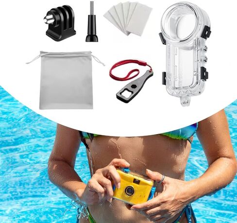 Camera Waterproof Case Photograpy Housing Cage Dving Shell in Kuwait