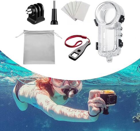 Camera Waterproof Case Photograpy Housing Cage Dving Shell in Kuwait