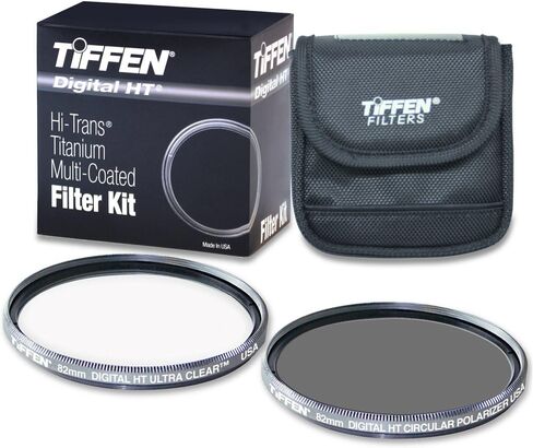 Tiffen 82HTPTP 82MM Digital HT Twin Pack with Ultra Clear and Circular Polarizer in Kuwait
