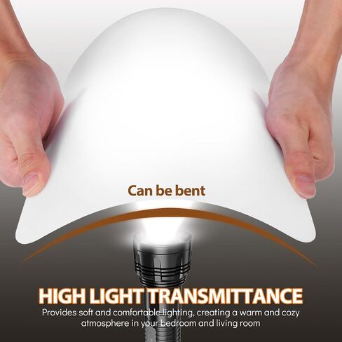 1PC Ceiling Light Diffuser, Acrylic Led Light Cover Replacement, Square Lamp Shade Diffuser Sheet for Fluorescent Ceiling Ligh·ts Fixtures, 8.84 x 8.84 Inch, White in Kuwait