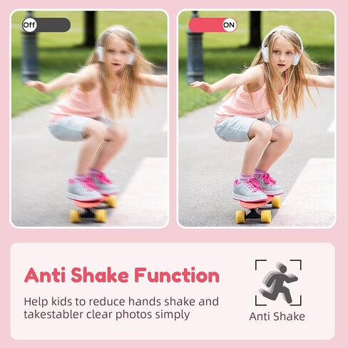 Digital Camera, FHD 4K Digital Point and Shoot Camera with 16X Zoom Anti Shake, 48MP Compact Small Camera with 32GB Card for Boys Girls Kids in Kuwait