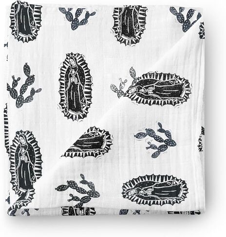 Christian Catholic Baby Swaddle Receiving Blanket (Our Lady of Guadalupe) in Kuwait