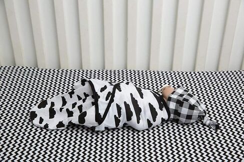 BaeBae Goods Swaddle Blanket, Adjustable Infant Baby Wrap Set of 4, Baby Swaddling Wrap Blankets Made in Soft Cotton (0-3 Months) in Kuwait
