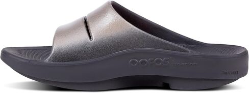 OOFOS OOahh Luxe Recovery Slide, Latte - Women’s Size 5 in Kuwait