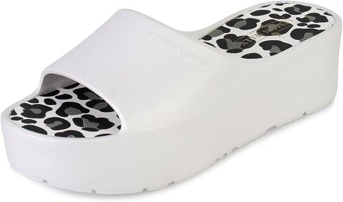 Lemon Jelly Women's Enyd Platform Sandals - Cute Water-Friendly Comfort Wedges for the Beach or Casual Wear - Super Lightweight Slip-On Flip Flops for Ladies in Kuwait
