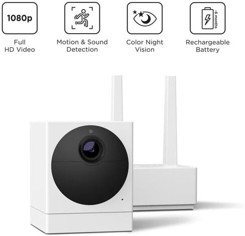 Roku CW1000R Smart Home Outdoor Camera SE Security Camera with Motion Detection Wireless in Kuwait