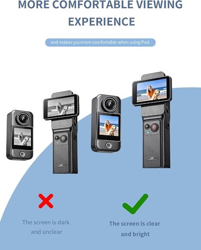 [2 Pack]Screen Protector for SJCAM C400 Screen lens rotating screen film Screen Tempered Film,BOVUGAC Flexible TPU Film Compatible with SJCAM C400 Screen lens rotating screen film Camera,Anti-Scratch Ultra-Thin. in Kuwait