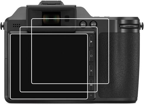 kinokoo Screen Protector Intend for Hasselblad X2D X2D II 100c camera, 0.25mm 9H Hardness Tempered Glass Film for X2D 100c Digital camera - Bubble Free& Anti-Scratch&Anti-Finger Print (3 Packs) in Kuwait