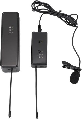Fabater Smart Lavalier Microphone Noise Reduction Camera Mic for Live Streaming,Online Classes,Aluminum Alloy in Kuwait