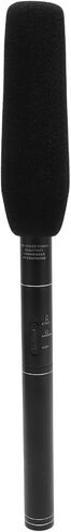 Fabater Camera Microphone Professional Interview Condenser Mic for Media Interviews, Conferences, and TV Shows with Windproof Foam Cover and Stable Stand in Kuwait