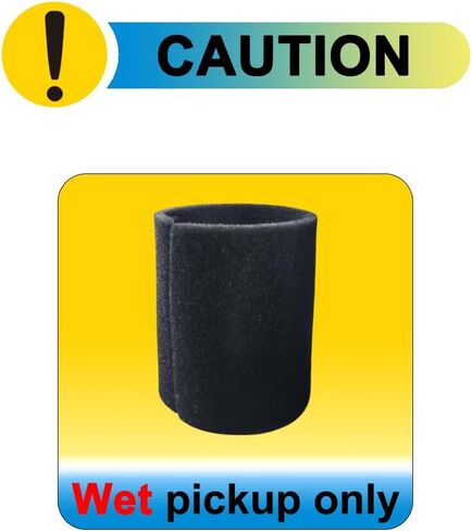 SpaceTent 3 Pack VFF51 Foam Filters for Vacmaster 5 to 16 Gallon Wet/Dry Vacs, Fit most Shop-Vac 5-16 Gal Vacuum, Replacement Dust Foam Sleeve | Also fit most Shop-Vac 5-16 Gal Vacuums, Replacement Dust Foam Sleeve, Washable & Reusable, Flexible & Tear Re in Kuwait