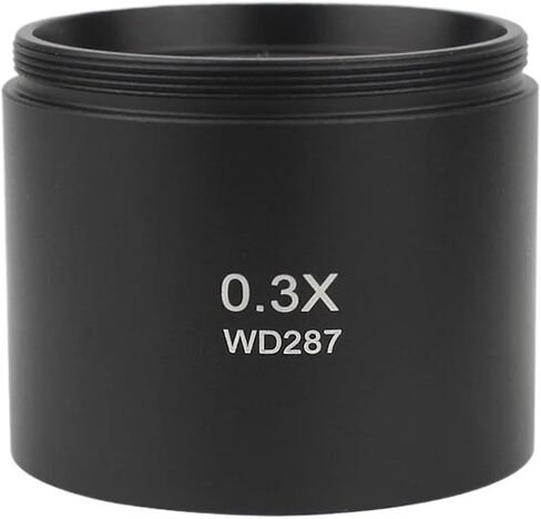 WD165 0.5X 0.7X 0.75X 1.5X 2.0X Auxiliary Lens Thread 48 mm Lens for Stereo Trinocular Microscope (0.75X) in Kuwait