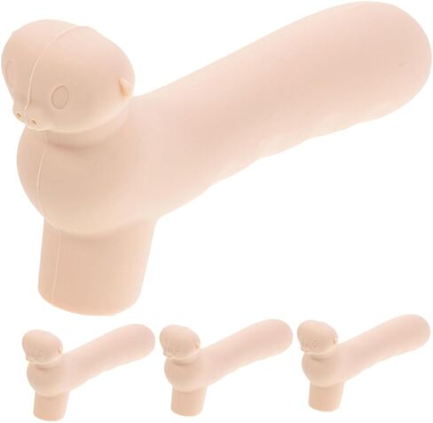 SHOWERORO 4pcs Door Handle Safety Cover Silicone Boy Girl Door Knob Protectors Grip Enhancing for Boys and Girls Safety in Kuwait