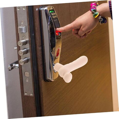 SHOWERORO 4pcs Door Handle Safety Cover Silicone Boy Girl Door Knob Protectors Grip Enhancing for Boys and Girls Safety in Kuwait